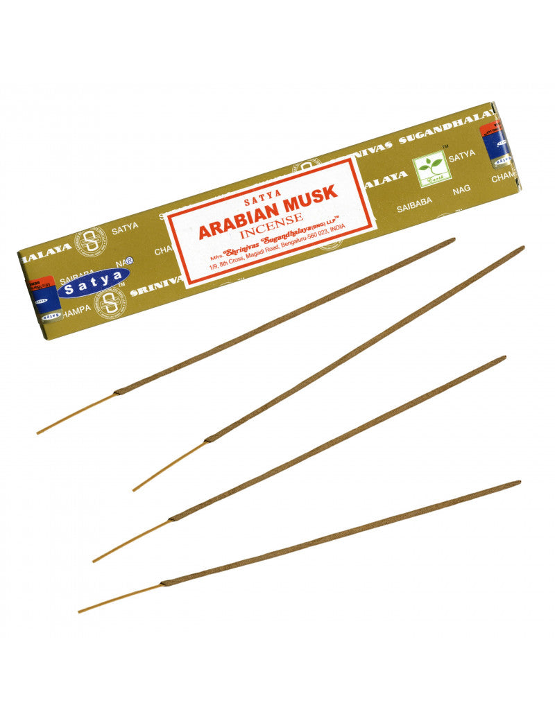 Encens MUSC ARABE - Encens Satya  – Voyage olfactif au cœur de l’Orient
