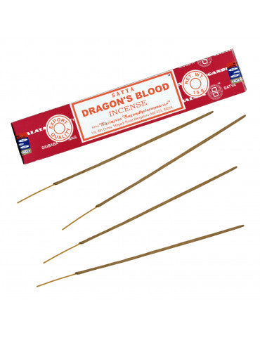 Encens SANG DE DRAGON - Encens Satya 15g – Protection, puissance et purification