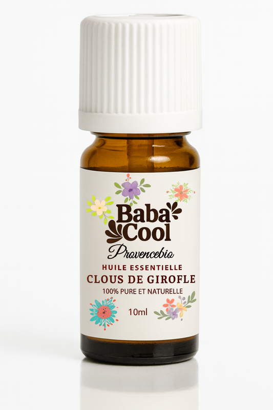 Huile essentielle de CLOUS DE GIROFLE - eugenia caryophyllus - 10ml