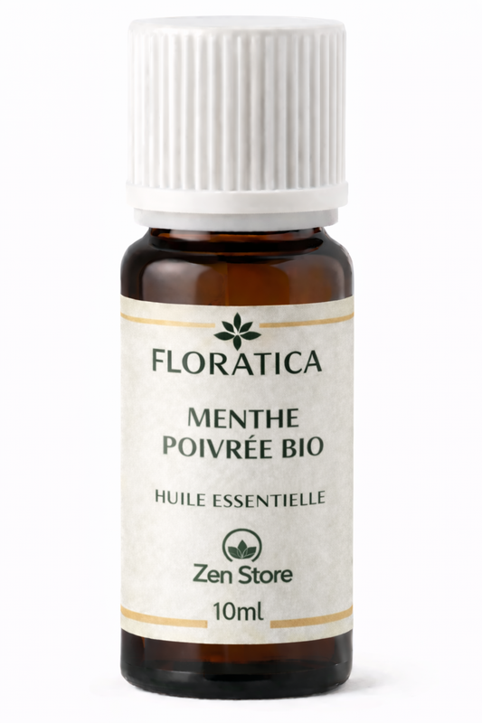 MENTHE POIVREE BIO - Huile essentielle bio  - mentha piperita - 10ml