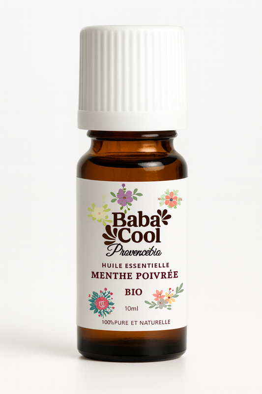 Huile essentielle de MENTHE POIVREE BIO - mentha piperita - 10ml