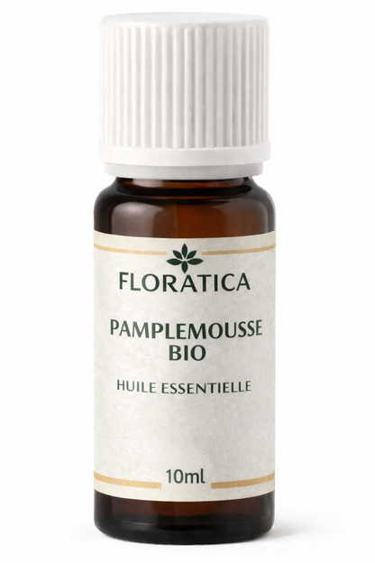 Huile essentielle Pamplemousse bio - Tonifiante et énergisante et bonne humeur - Huile essentielle