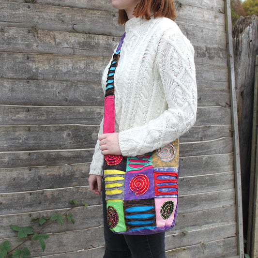 Sac Baba Cool Patchwork Spirale