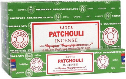 Encens PATCHOULI Encens Satya – L’essence sensuelle de la Terre